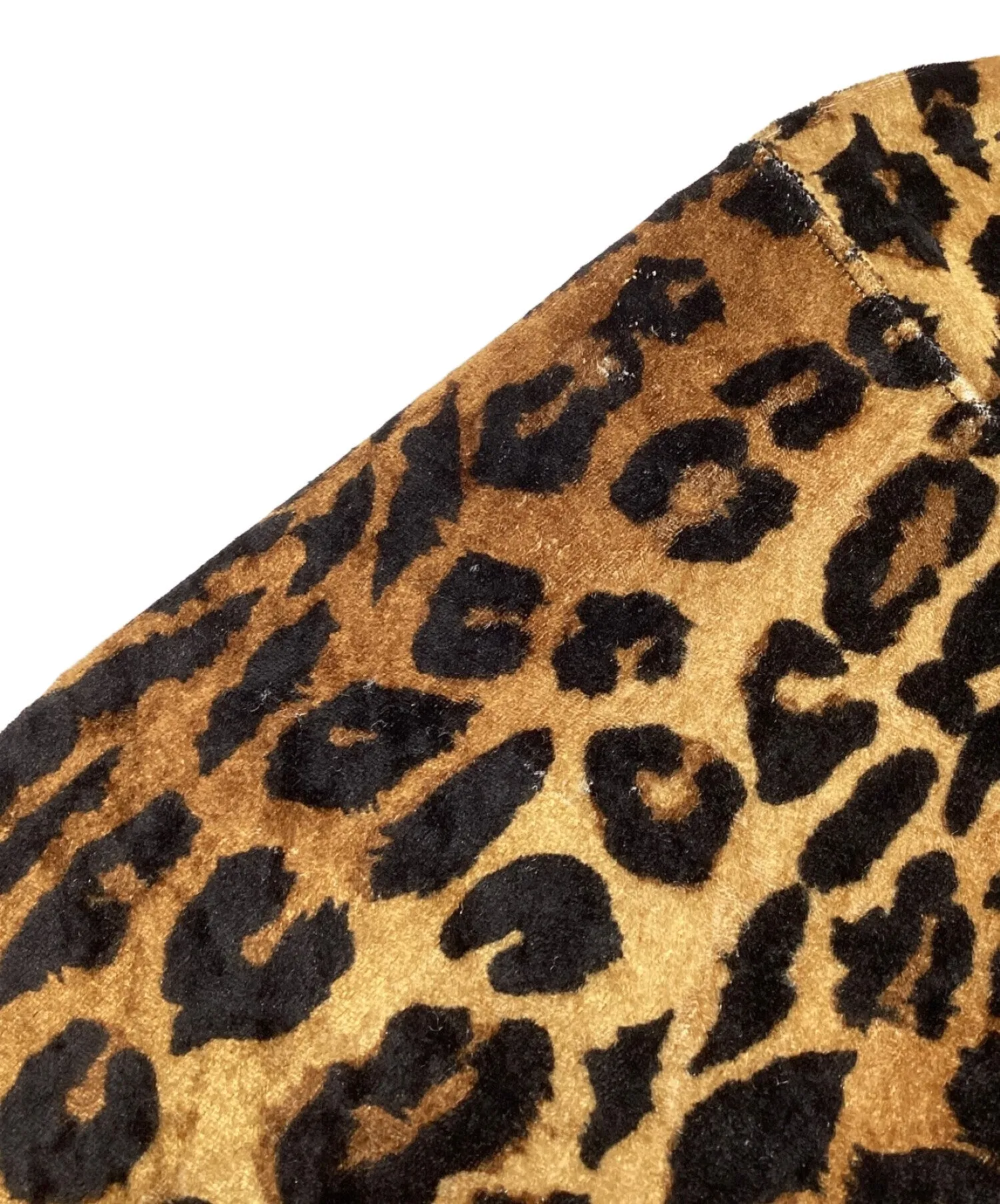 [Pre-owned] WACKO MARIA Leopard-Print Velour Track Jacket