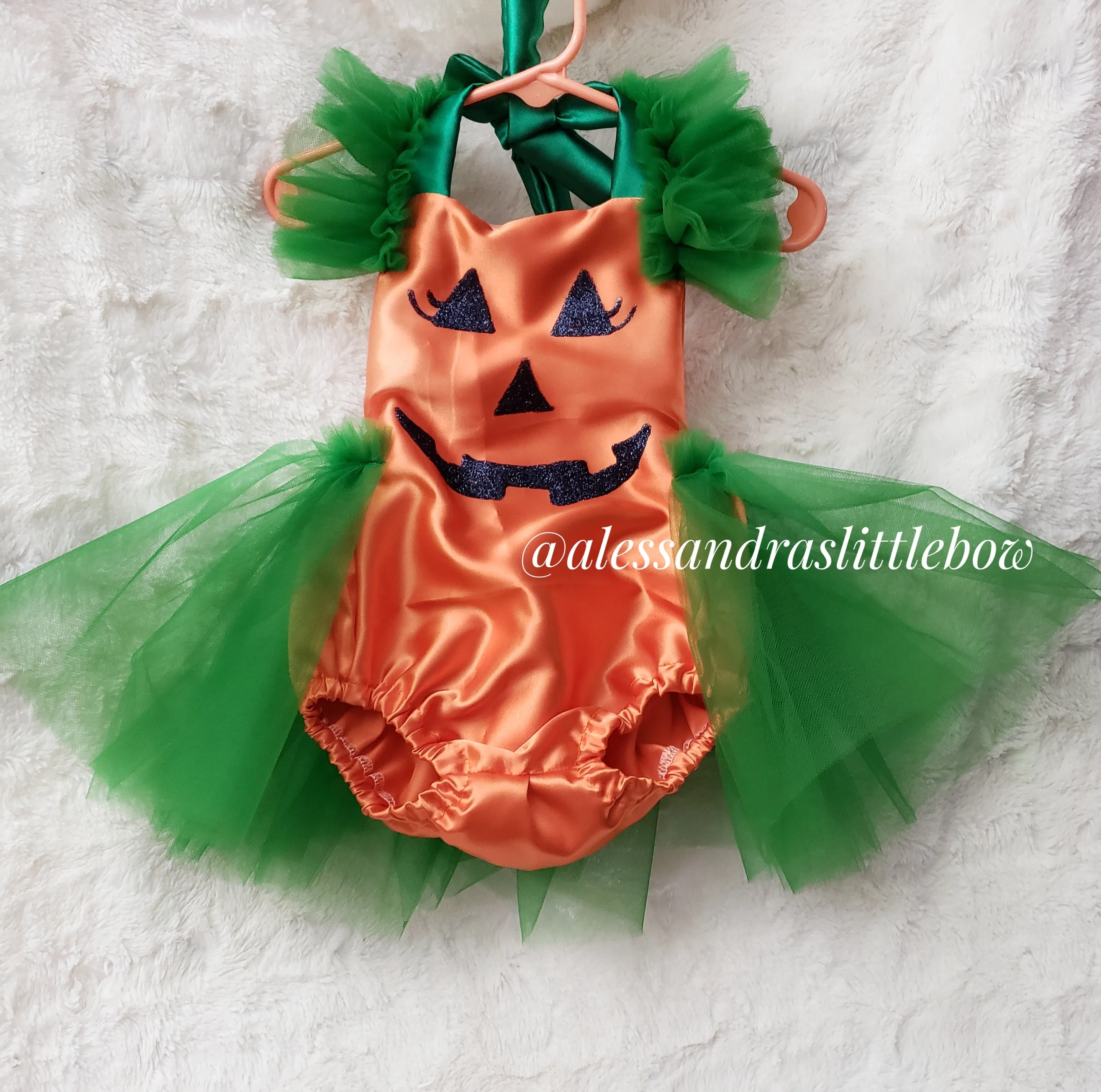 Pumpkin Cutie Tutu Romper