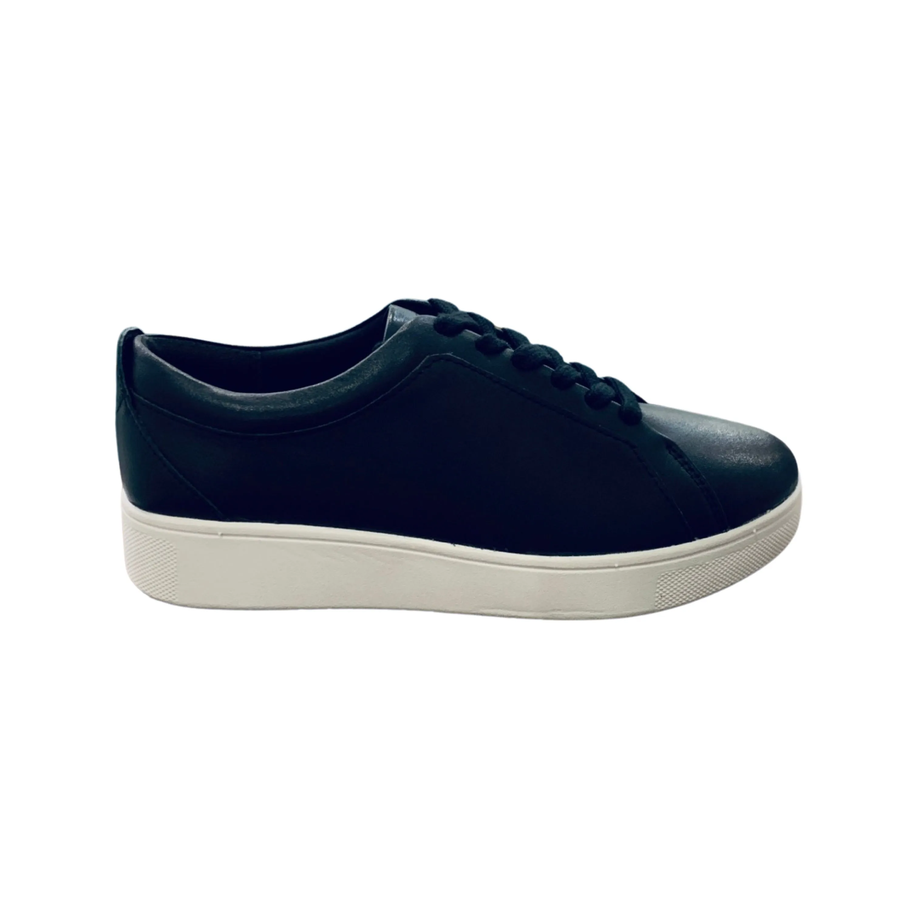 Rally Black Leather Sneaker