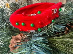 Red Christmas Headband