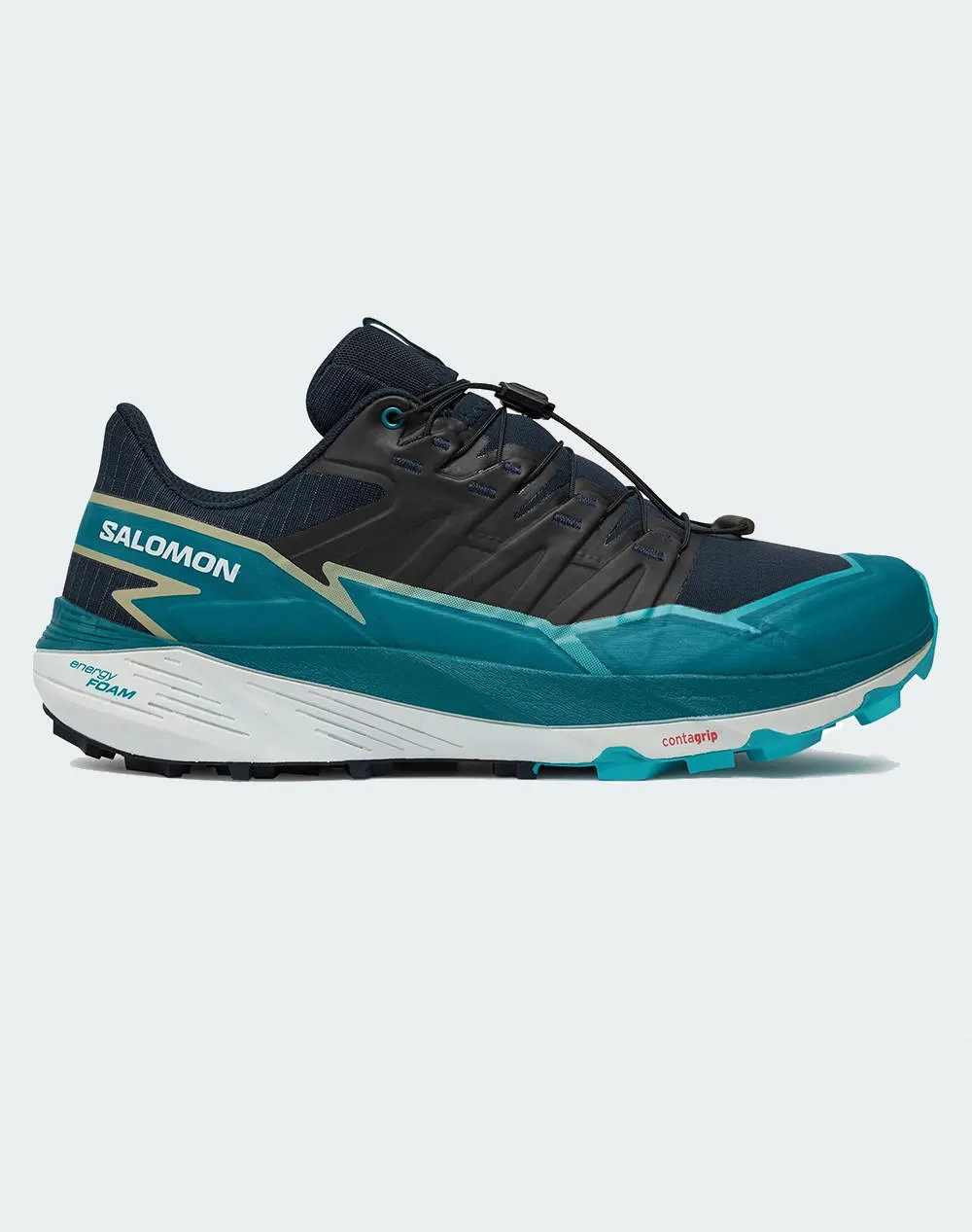 SALOMON TRAIL RUNNING - CROSS THUNDERCROSS CARBON / TAHITIAN TIDE / PEACOCK BLUE MEN''S SHOES