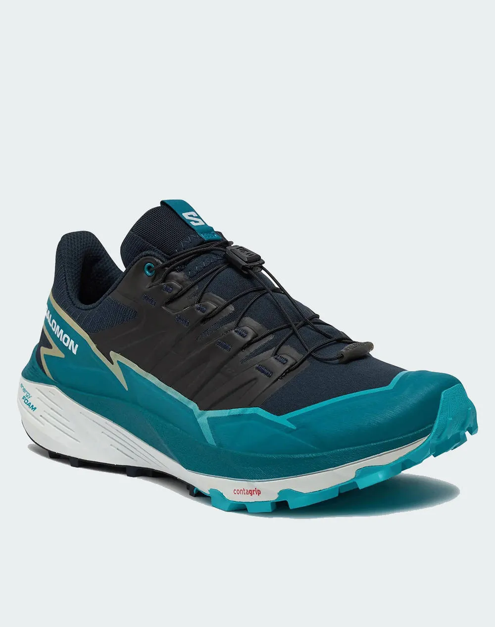 SALOMON TRAIL RUNNING - CROSS THUNDERCROSS CARBON / TAHITIAN TIDE / PEACOCK BLUE MEN''S SHOES