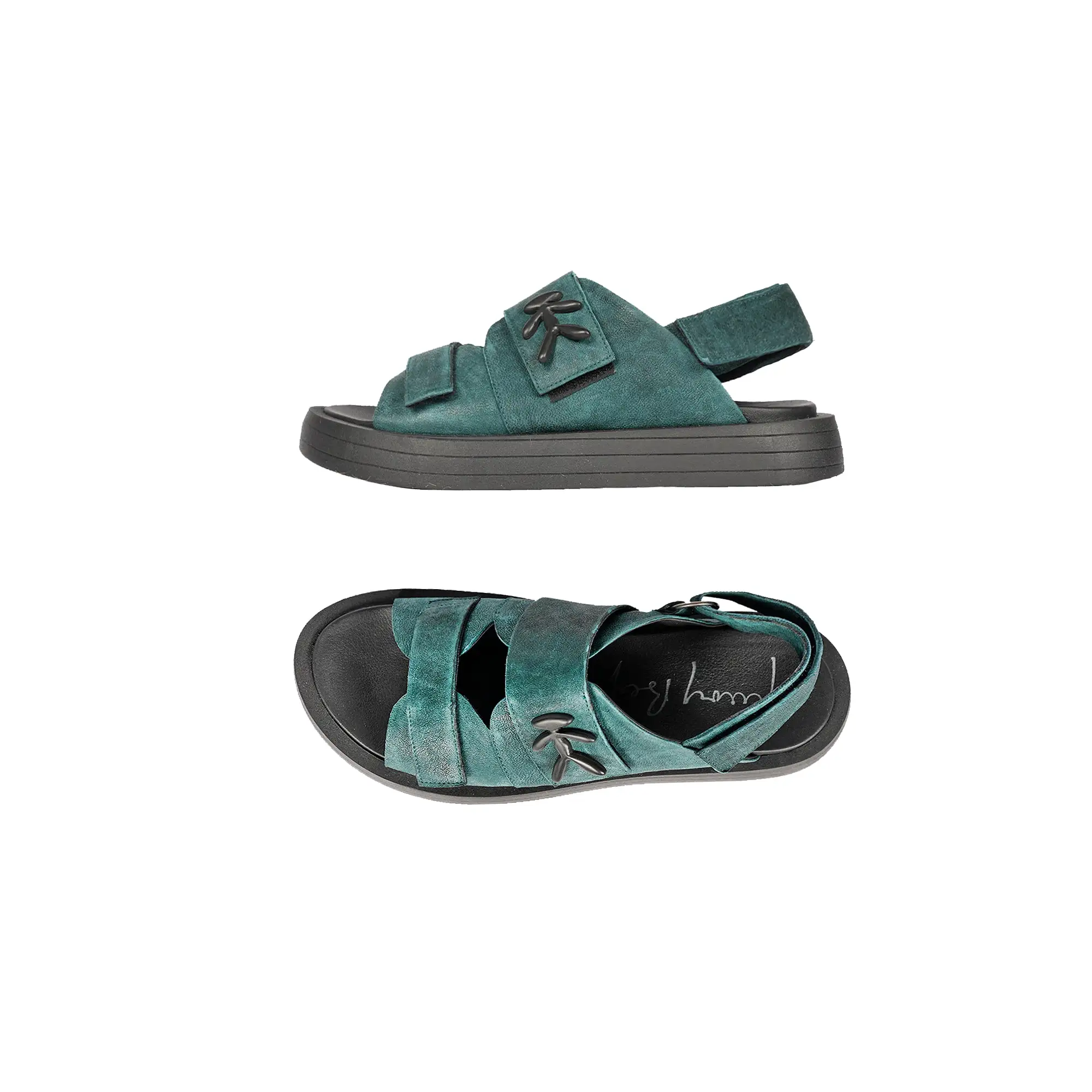 Sandal Grattato teal