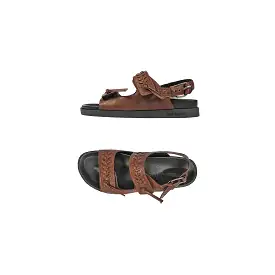 Sandal Ricamo Vegetal Wash Brandy