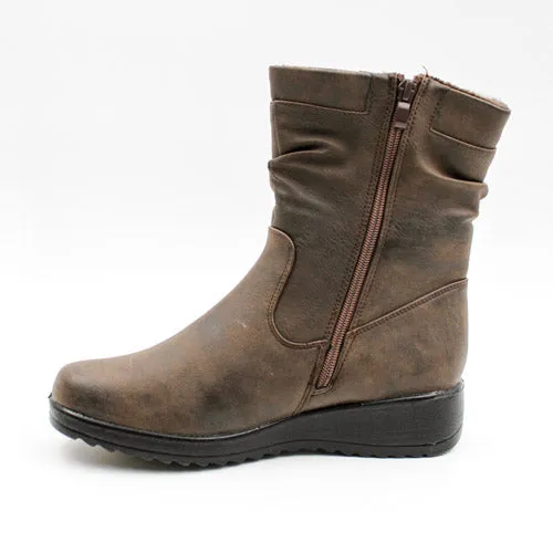 Savoy Lchkk23 Ladies Boots Brown