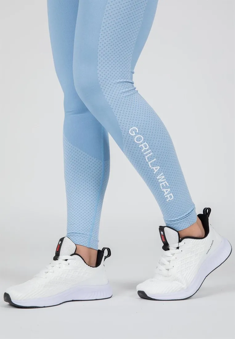 Selah Seamless Leggings - Light Blue - L/XL Gorilla Wear