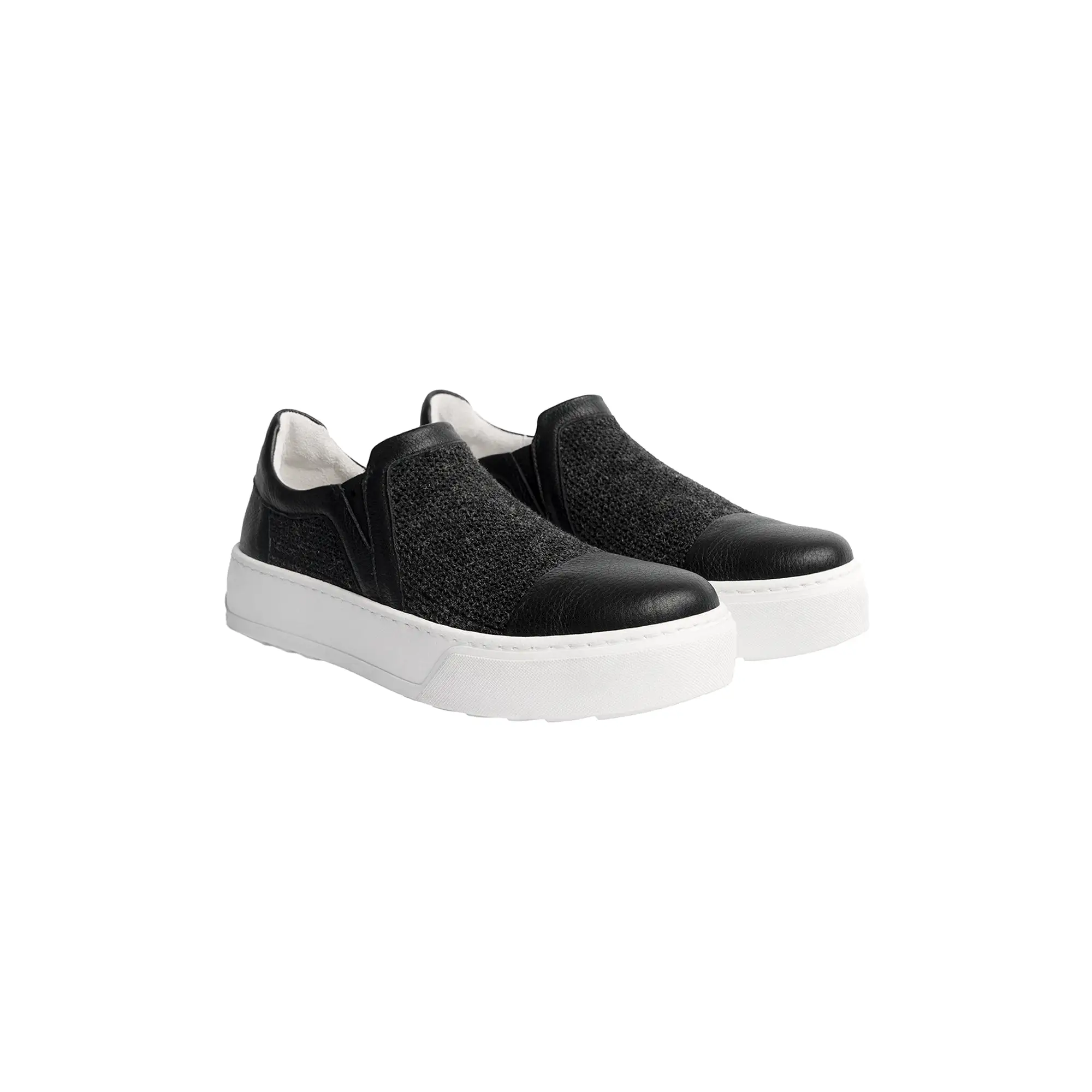 Slip On Rete Maglia Str./Cervo Anthracite