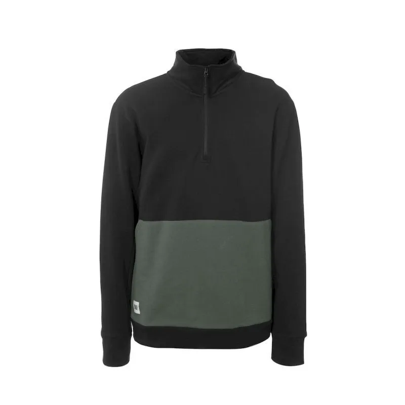 Snap  Zip Up Sweater - Felpa