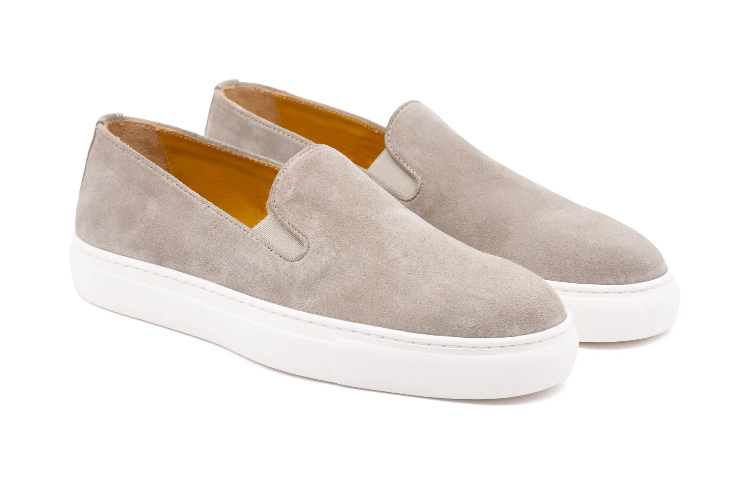 Sneaker slip on scamosciata