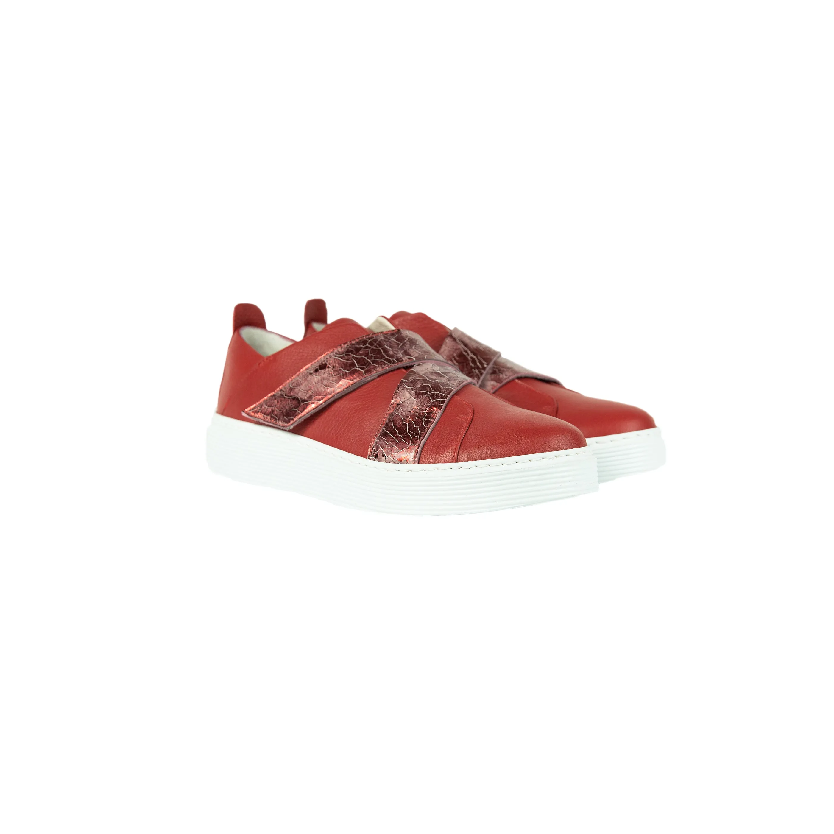 Sneaker Strappi Cervo Red