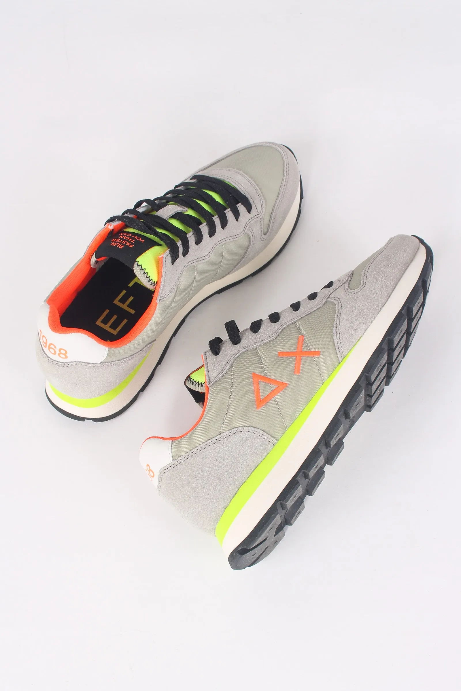 Sneaker Tom Fluo Grigio