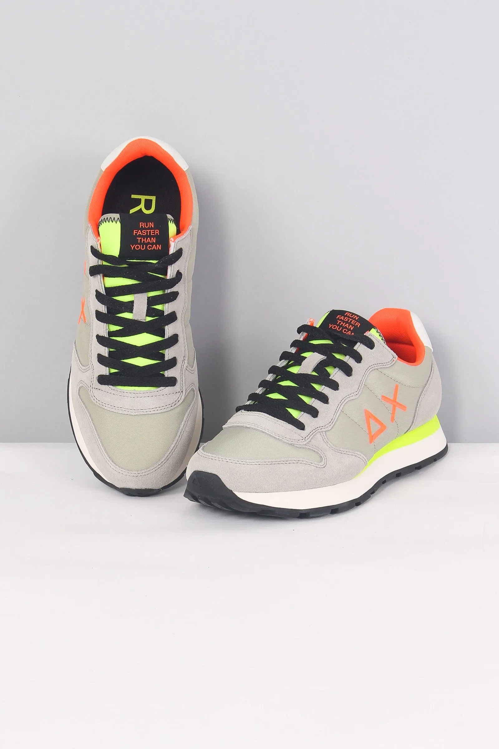 Sneaker Tom Fluo Grigio