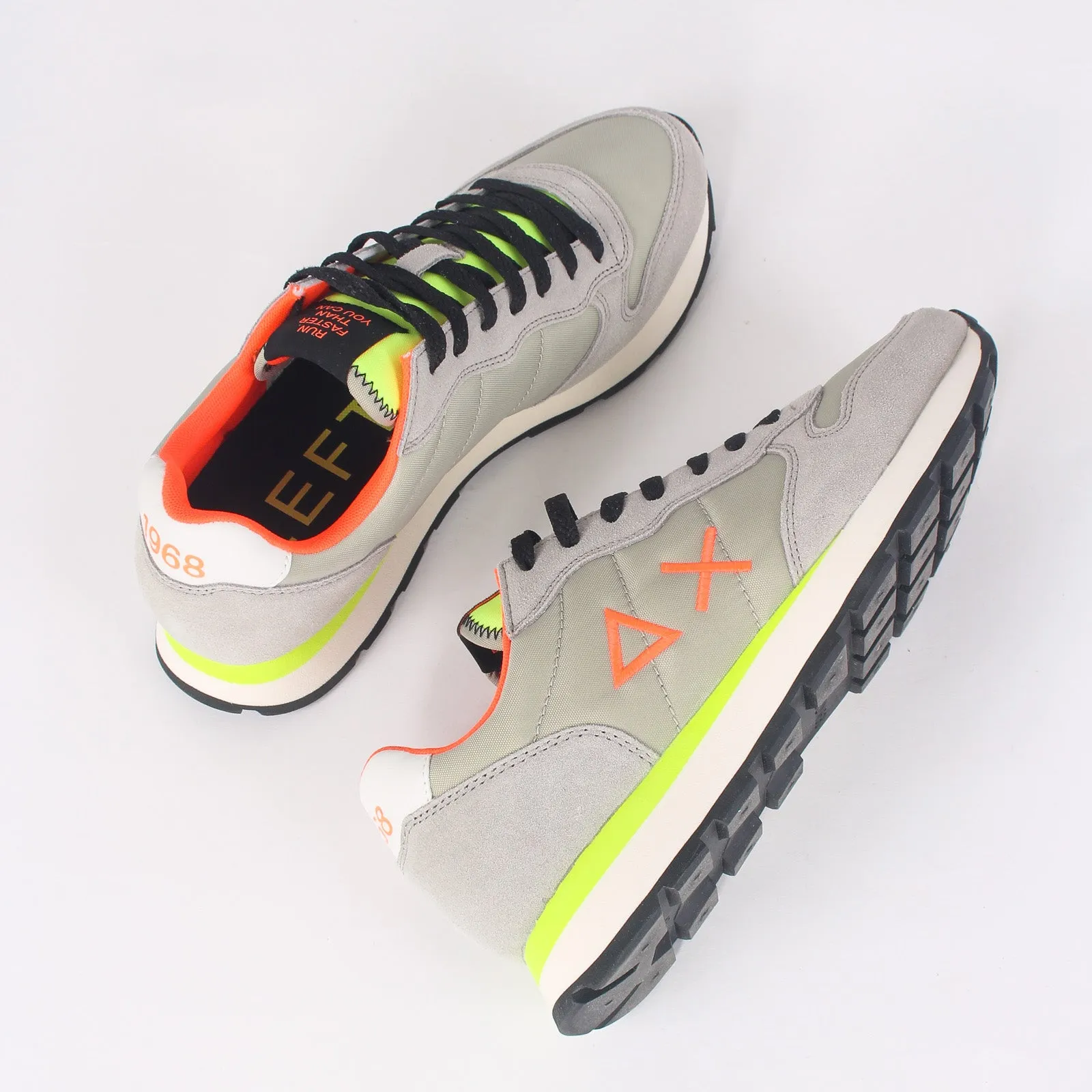 Sneaker Tom Fluo Grigio