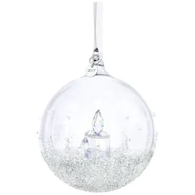 Swarovski Christmas Ornament CHRISTMAS BALL 2017 Candle Large -5241591