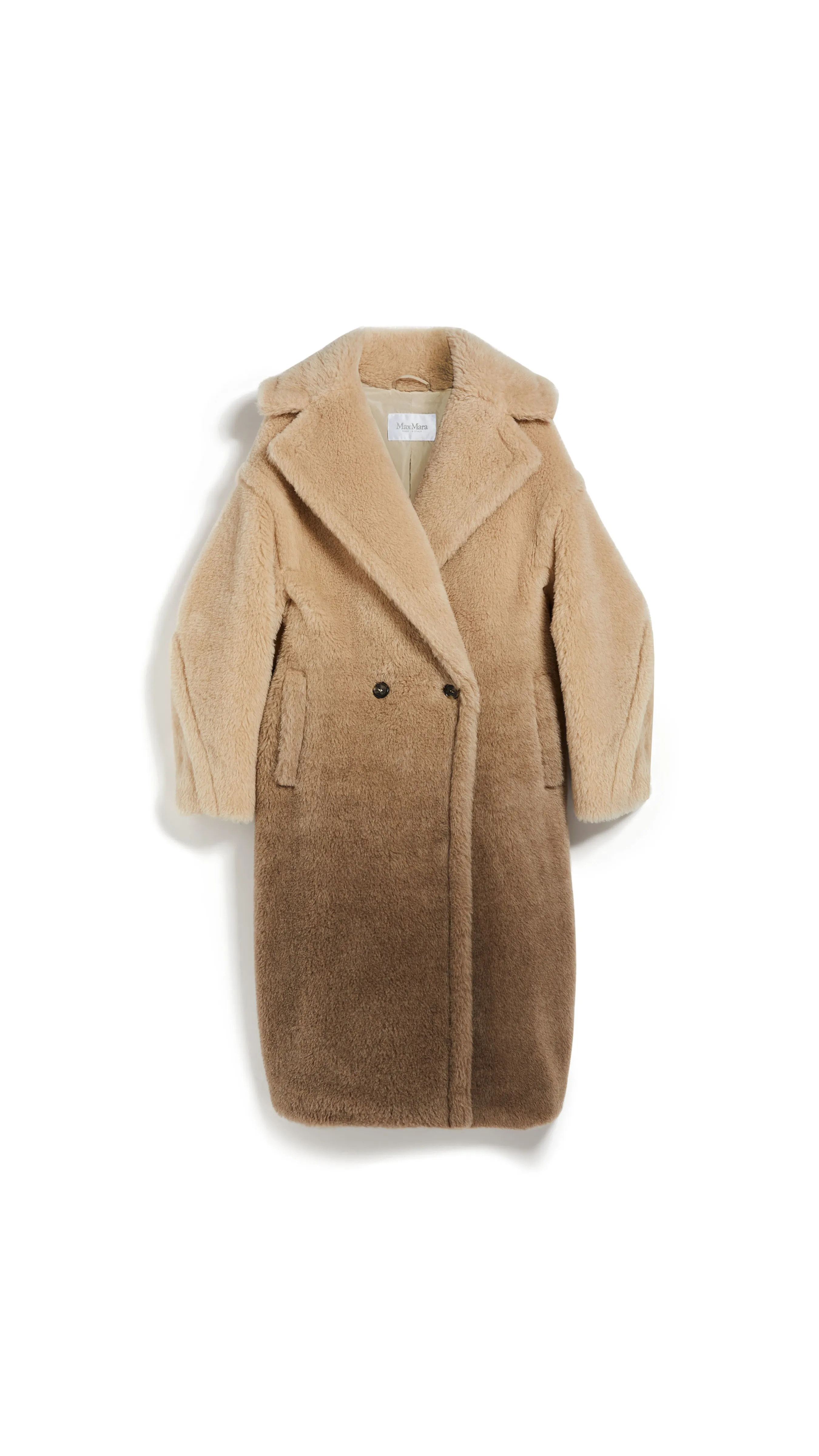 Teddy Bear Icon Coat in Wool and Alpaca - Gatto