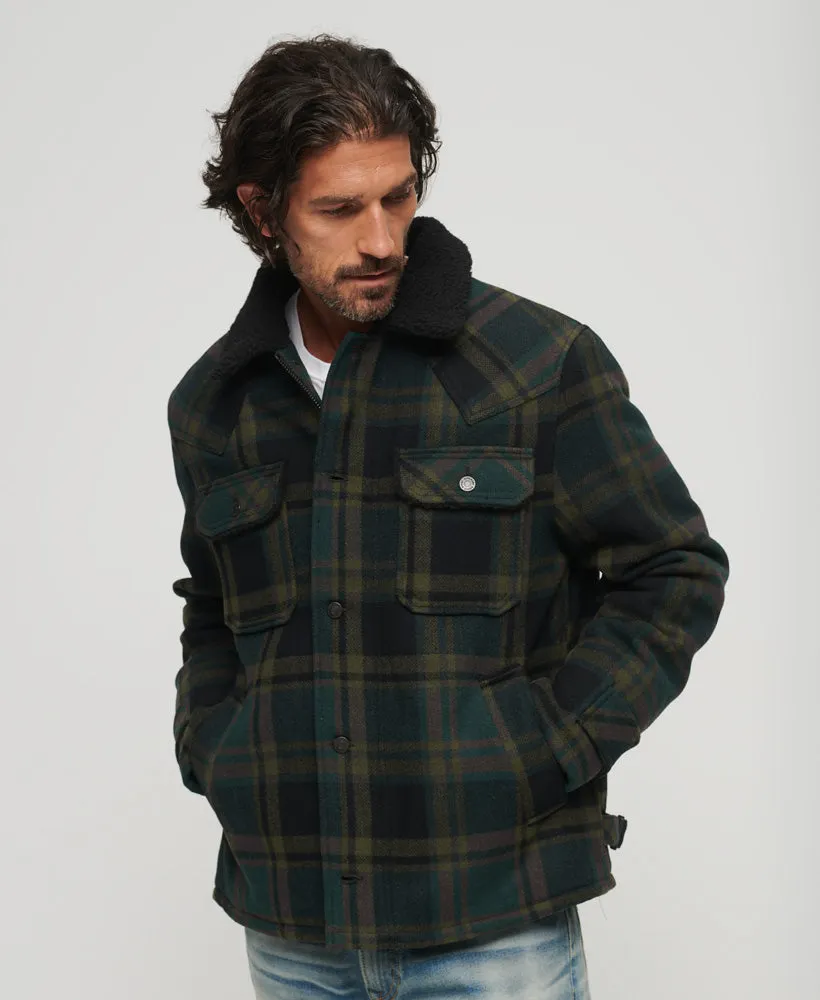 The Merchant Store - Wool Chore Coat | Merchant Green Check