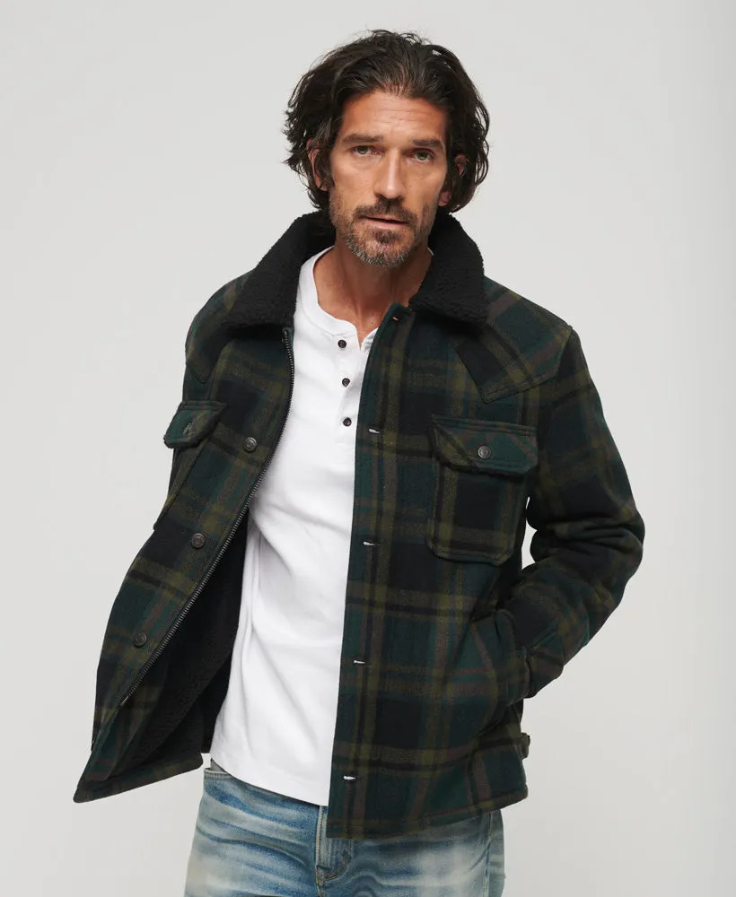 The Merchant Store - Wool Chore Coat | Merchant Green Check