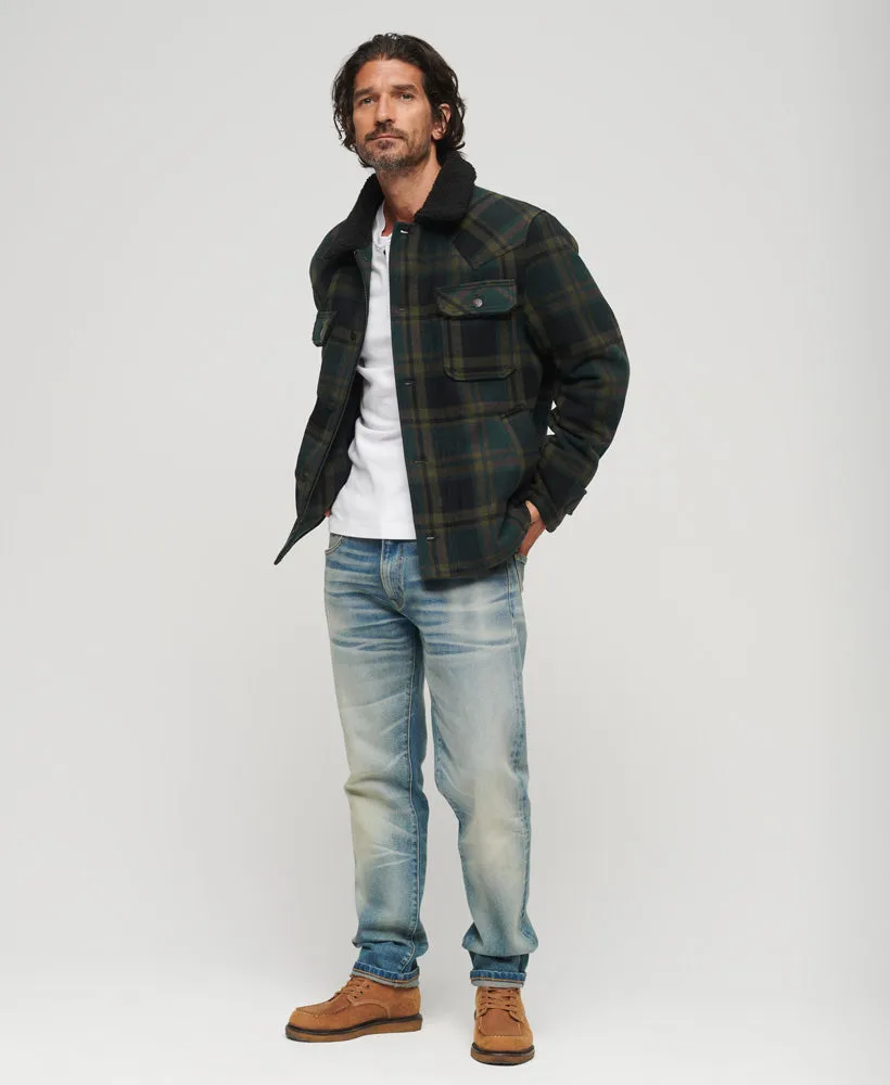 The Merchant Store - Wool Chore Coat | Merchant Green Check