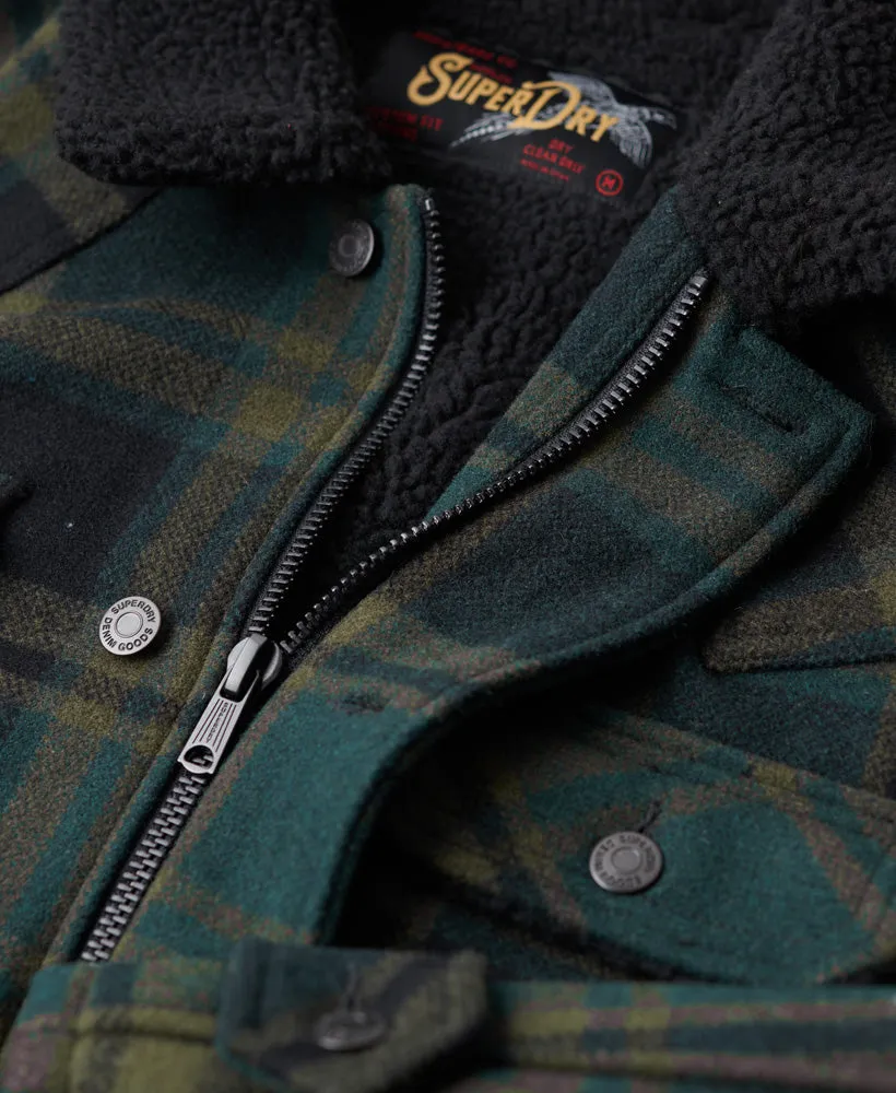 The Merchant Store - Wool Chore Coat | Merchant Green Check