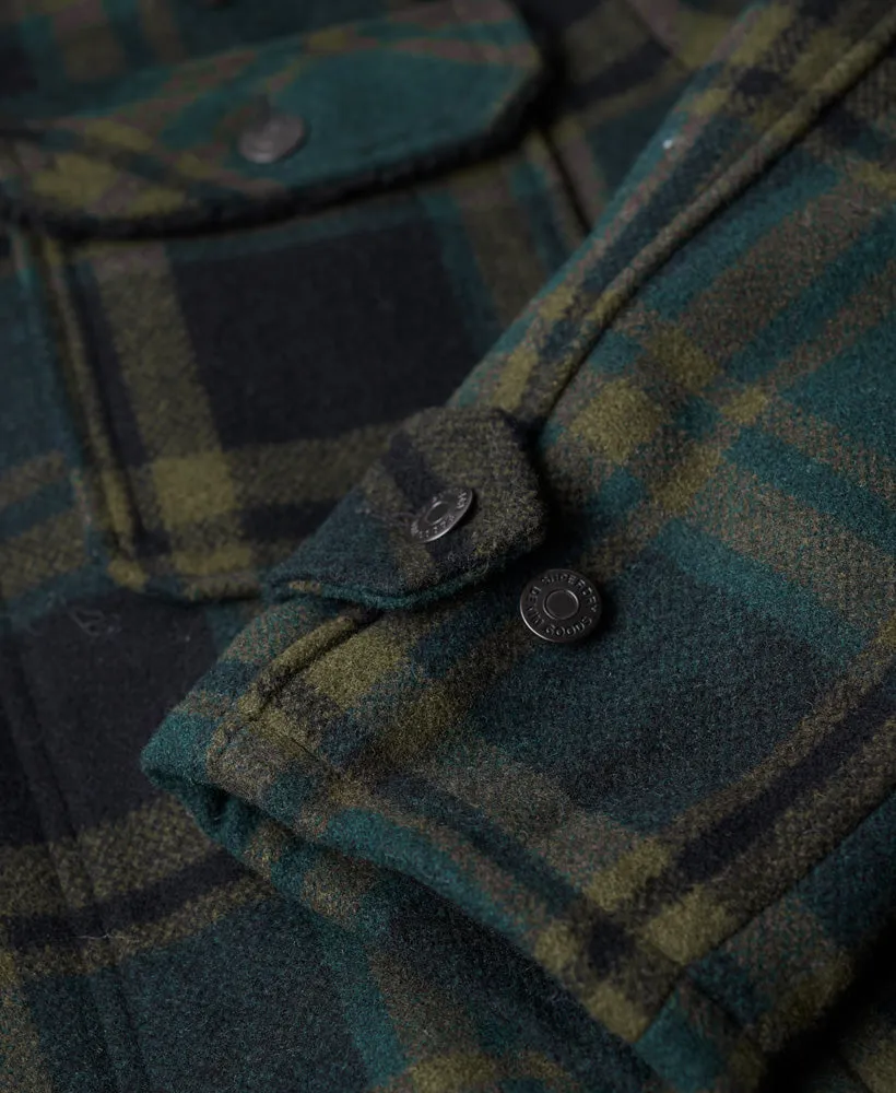 The Merchant Store - Wool Chore Coat | Merchant Green Check