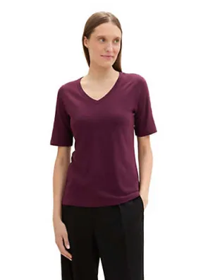 Tom Tailor V-Neck Top | Grattan