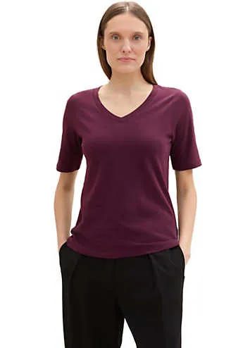 Tom Tailor V-Neck Top | Grattan