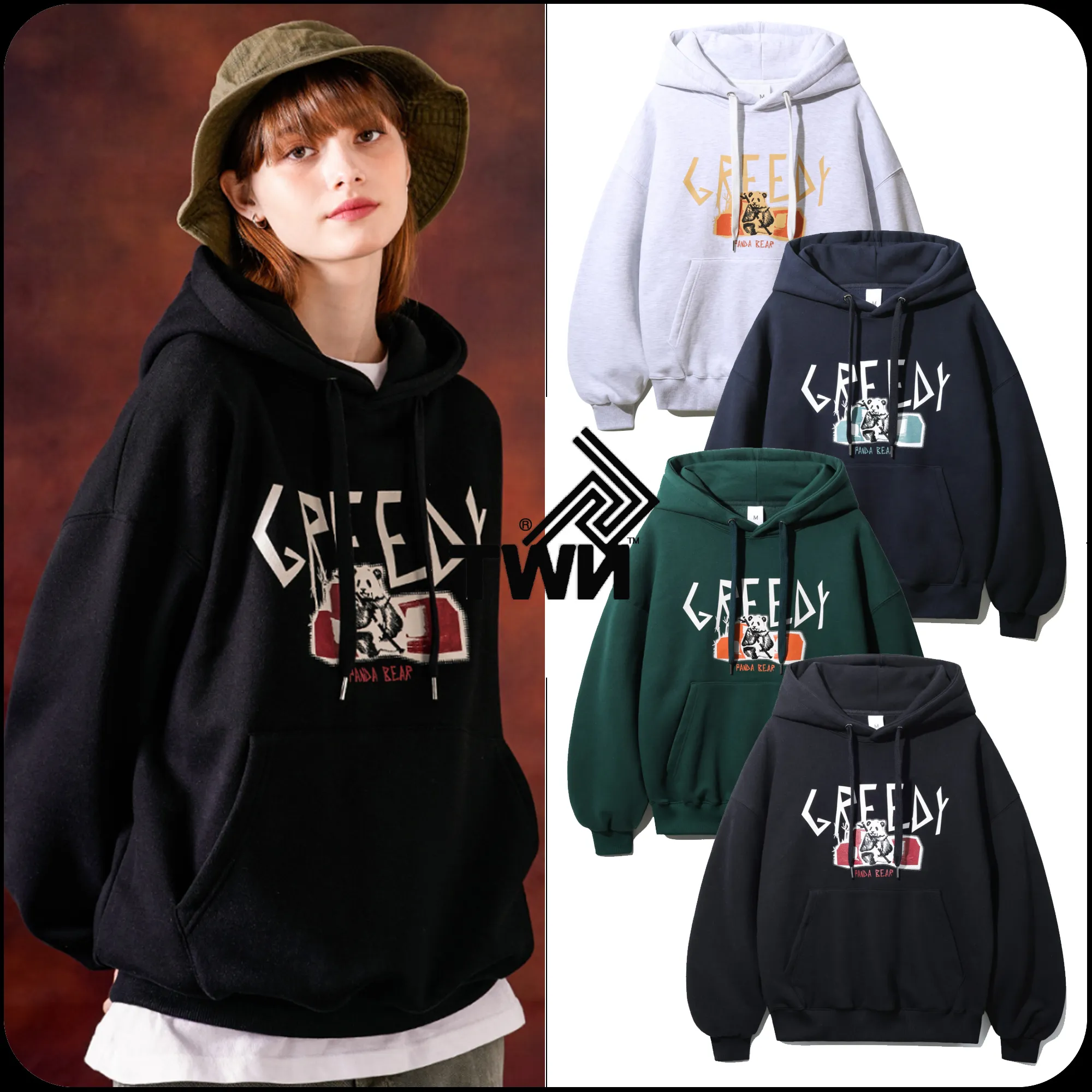 TWN  |[TWN]★GREEDY HOODIE