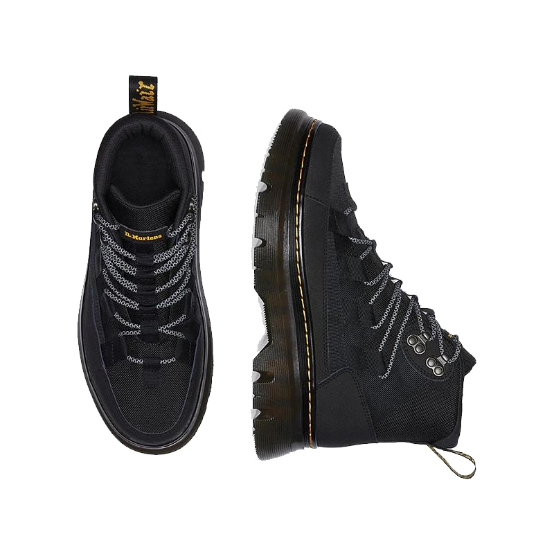 Women’s All Season Boots, Black Mid-Top 