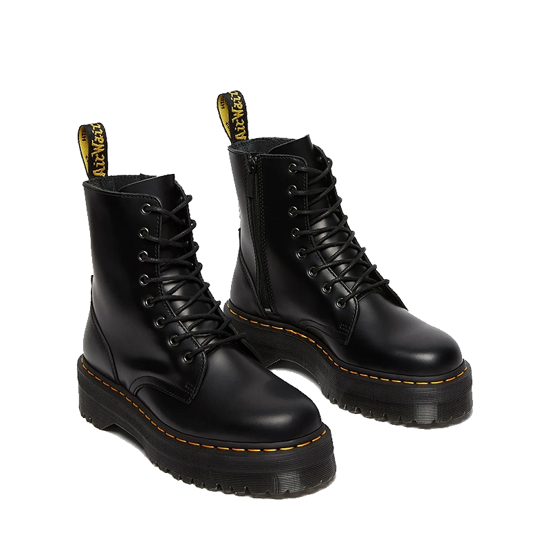 Women’s All Season Boots, Black Mid-Top 