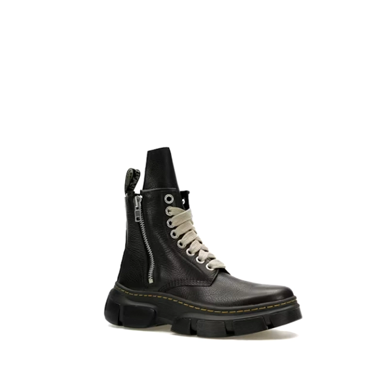 Women’s All Season Boots, Black Mid-Top 