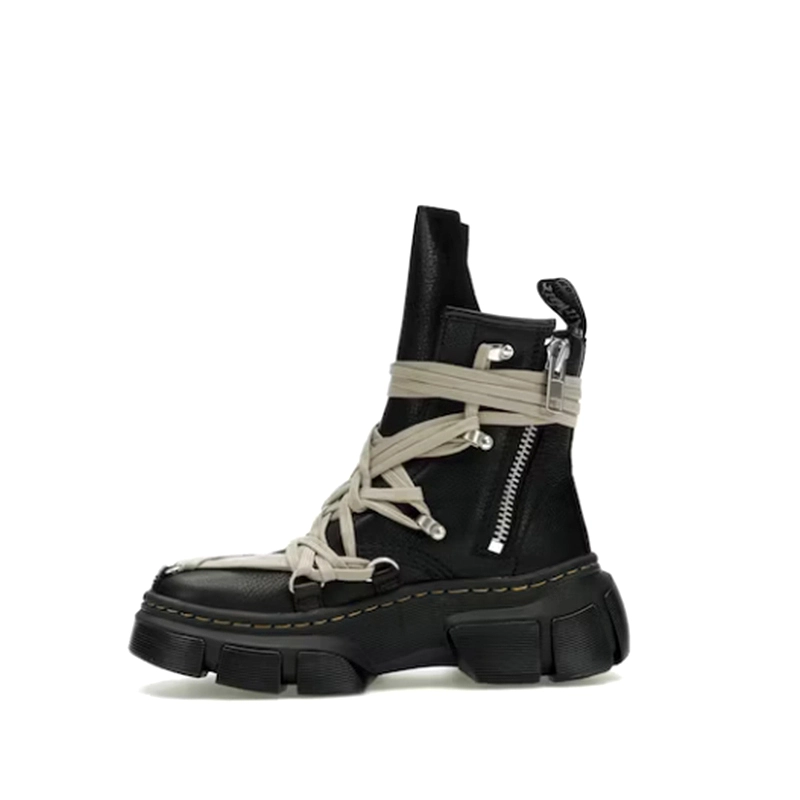 Women’s All Season Boots, Black Mid-Top 