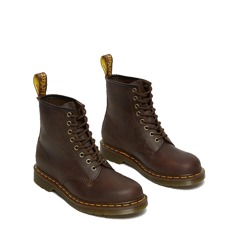 Women’s All Season Boots, Brown Mid-Top 