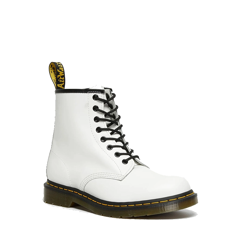 Women’s All Season Boots, White Mid-Top 