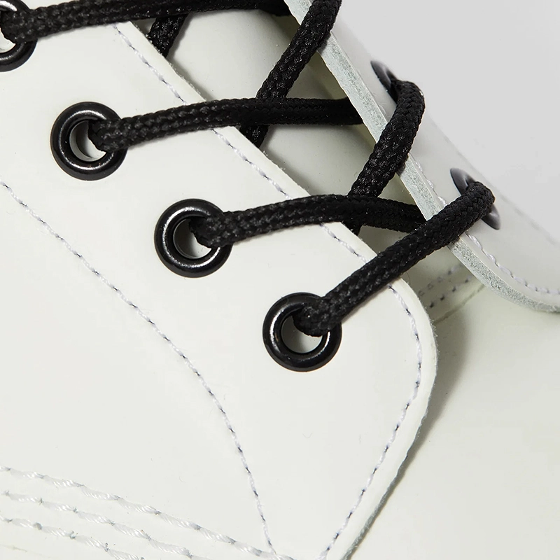 Women’s All Season Boots, White Mid-Top 