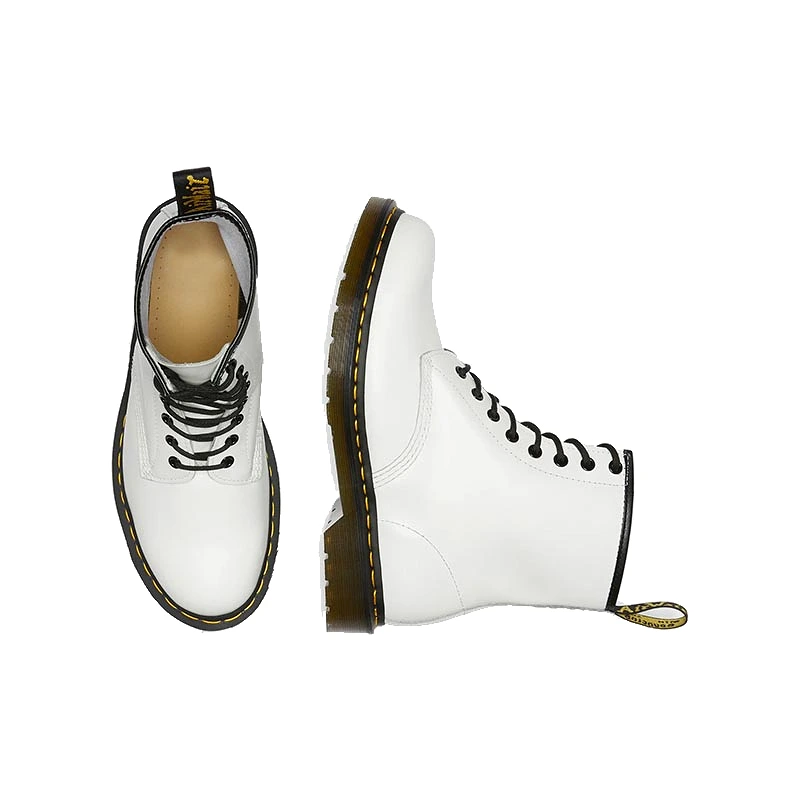 Women’s All Season Boots, White Mid-Top 