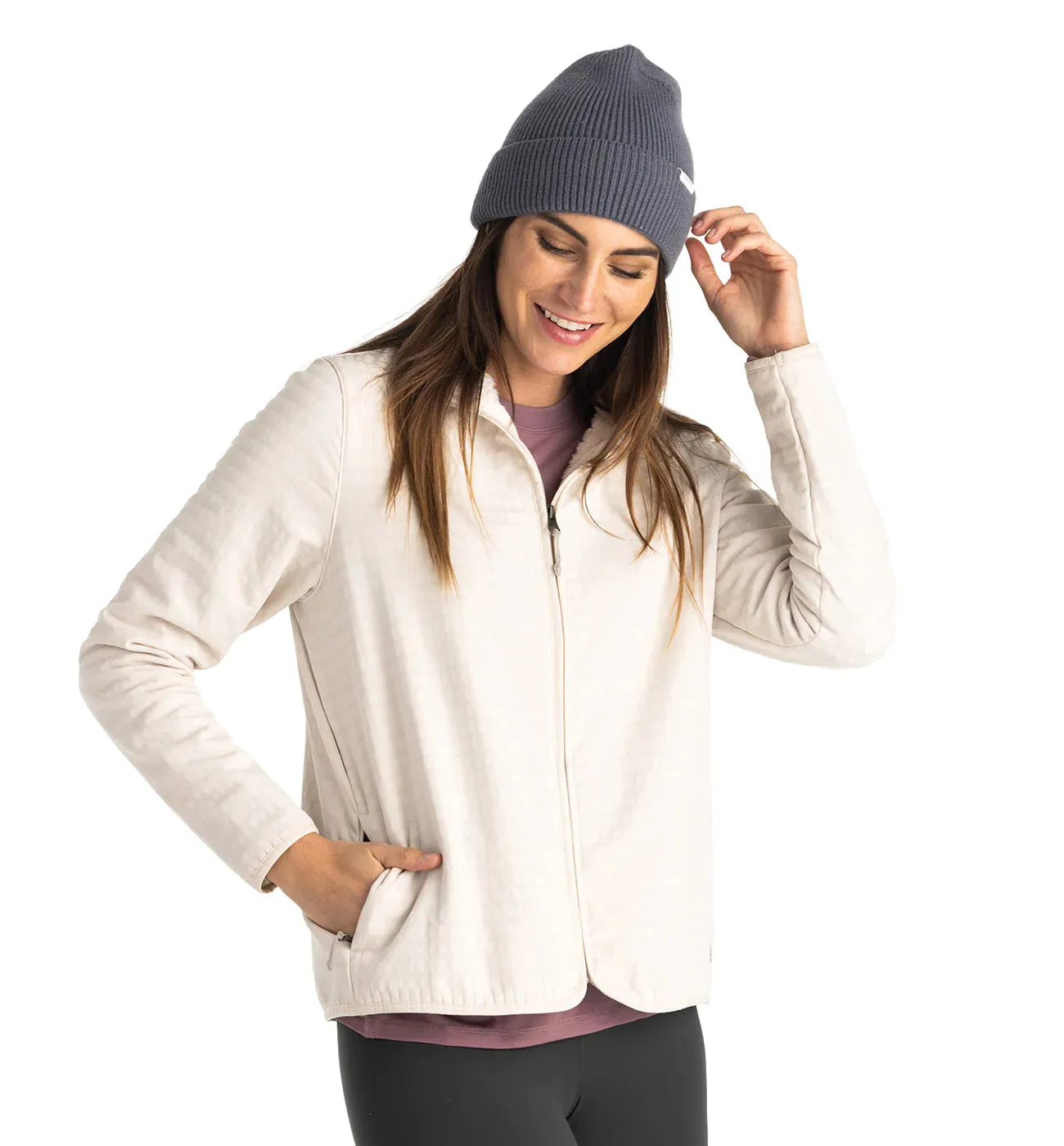 Women's Gridback Fleece Jacket