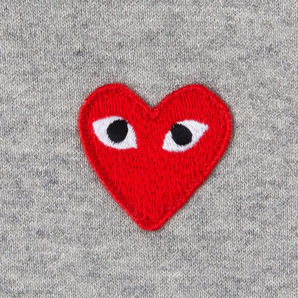 Women's Multi Heart Hoodie - Grey