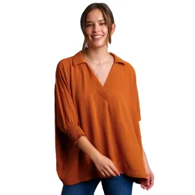 Women's Umgee V-Neck Top