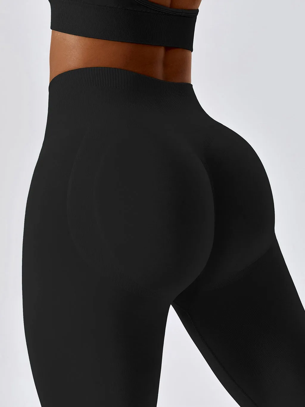 ZASUWA Female Scrunch Bum Seamless Leggings